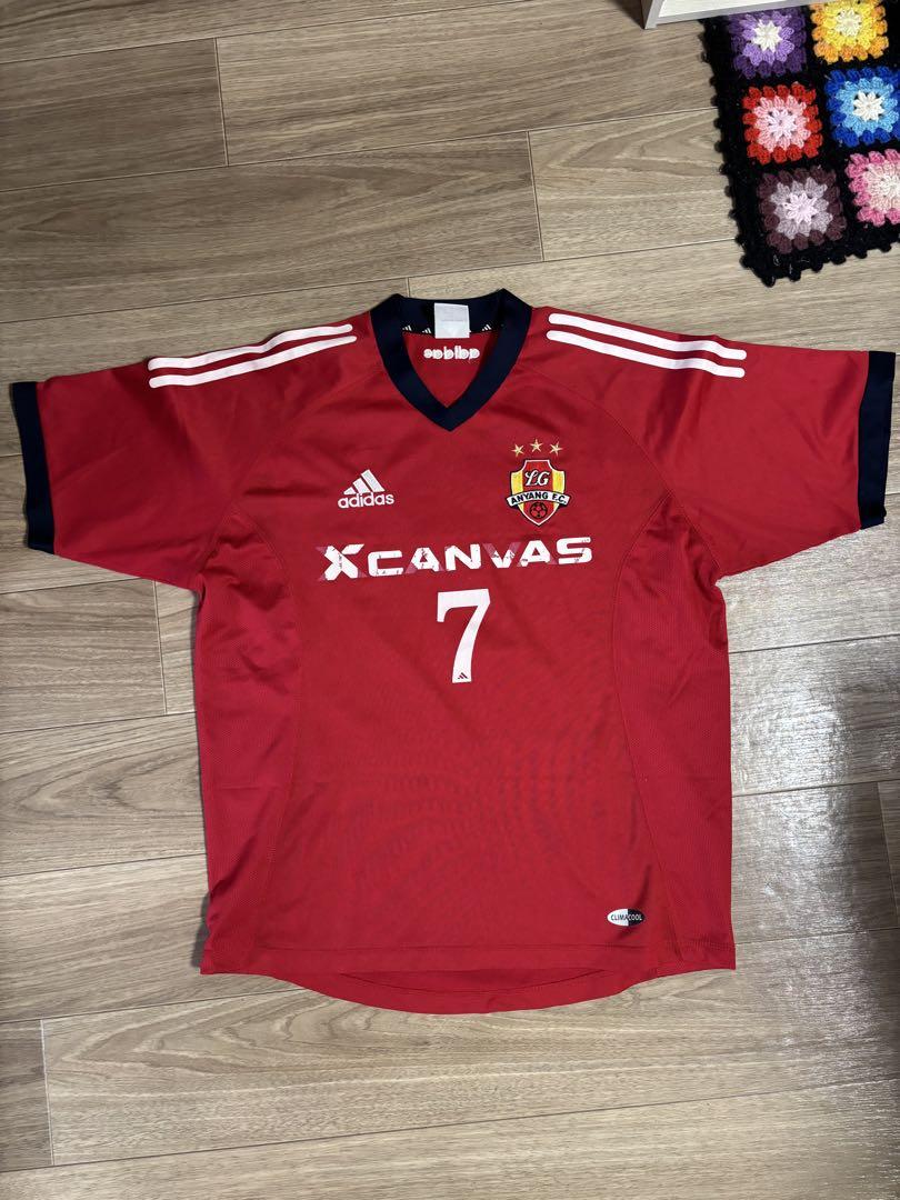 【希少】adidas 安養LGチータース　03/04 前園