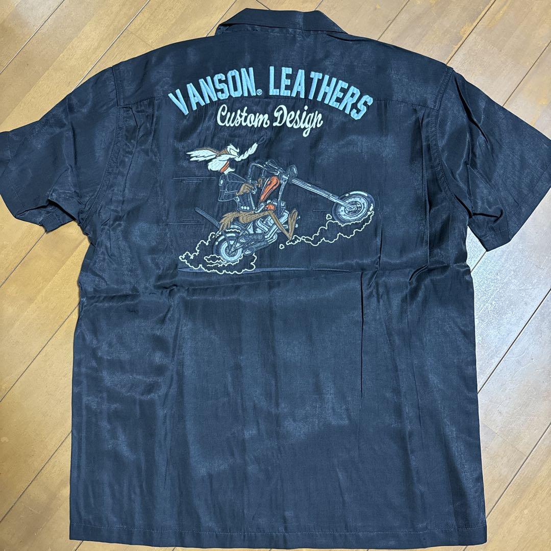 VANSON LEATHERS カスタムデザイン 半袖シャツ