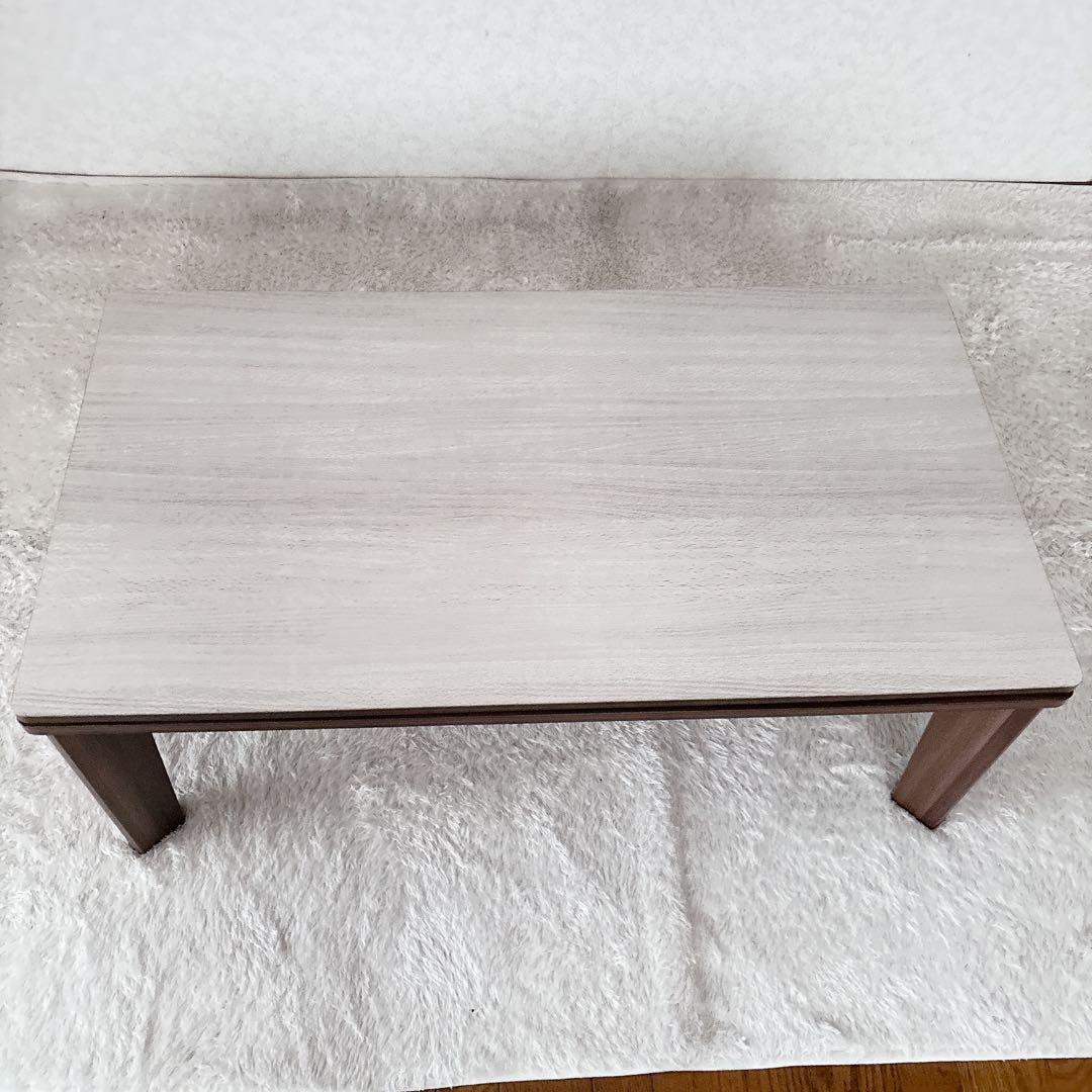 美品】家具調 コタツ 22年製 滝口木材 天板リバーシブル ブラウン 美品】家具調 コタツ 22年製 滝口木材 天板リバーシブル ブラウン