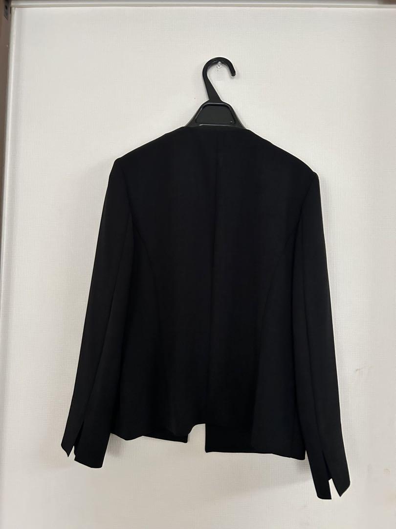 【NOLLEY'S sophi】洗えるノーカラージャケットとスカートセット 新品