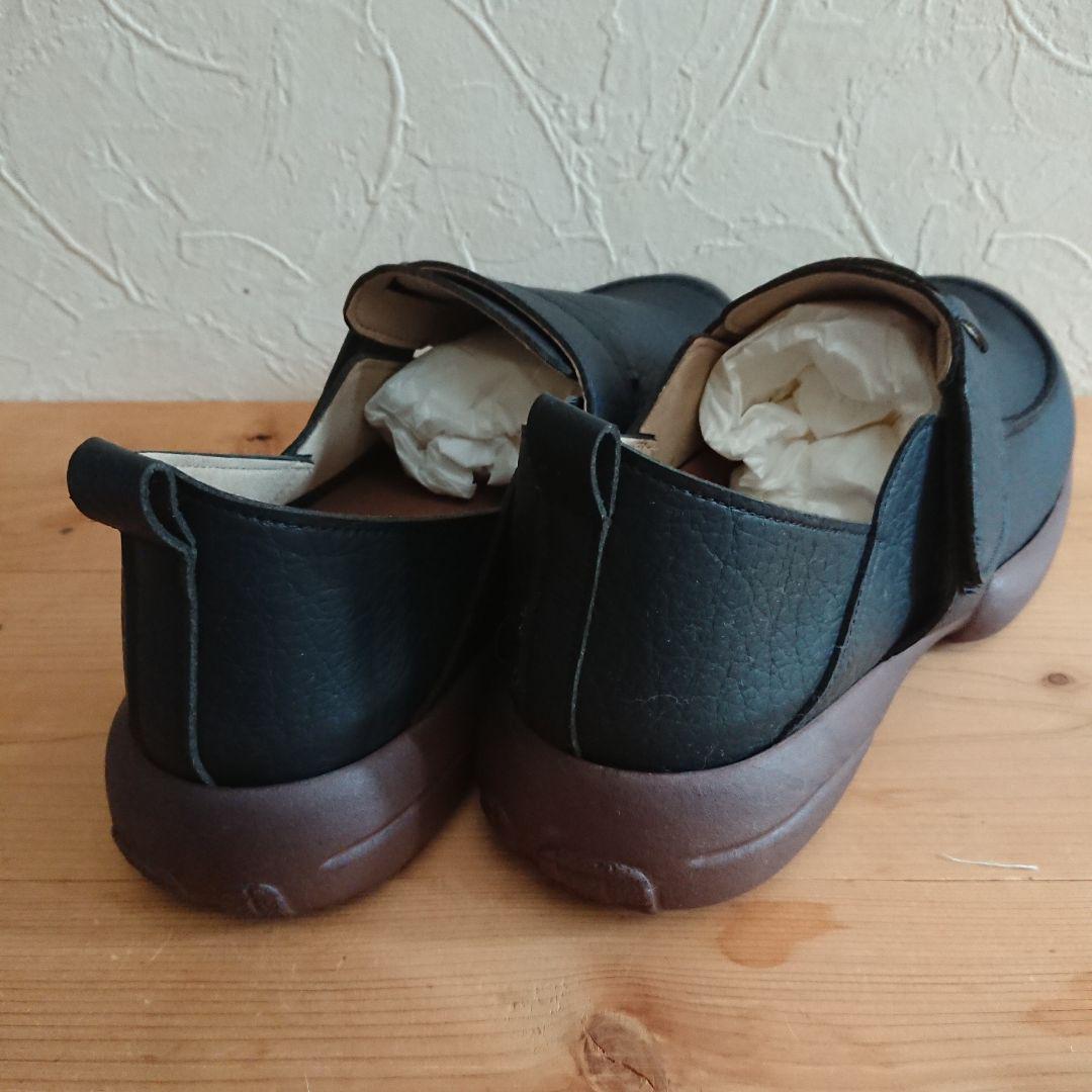 新品 リゲッタ ドライビングシューズ M 26～26.5 ブラック 日本製