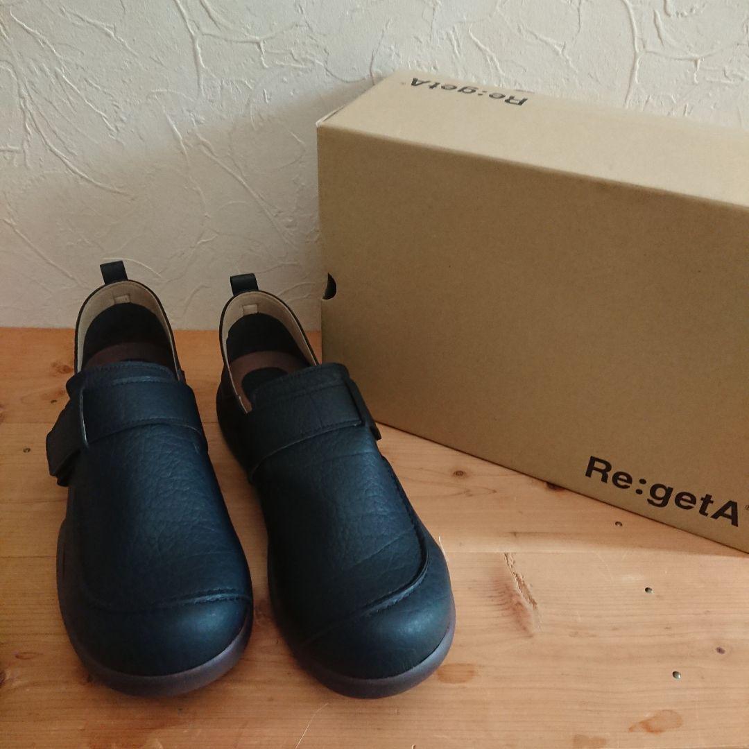 新品 リゲッタ ドライビングシューズ M 26～26.5 ブラック 日本製