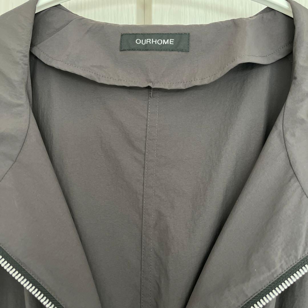 OURHOME 撥水素材のダブルジップコート