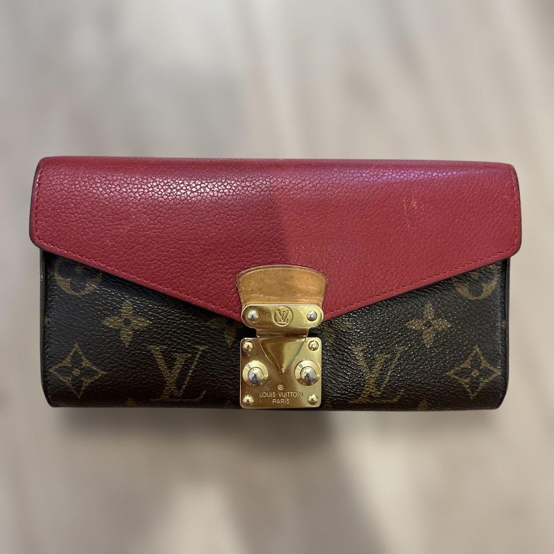 Louis Vuitton 二つ折り財布 ブラウン【中古品】 - メルカリ