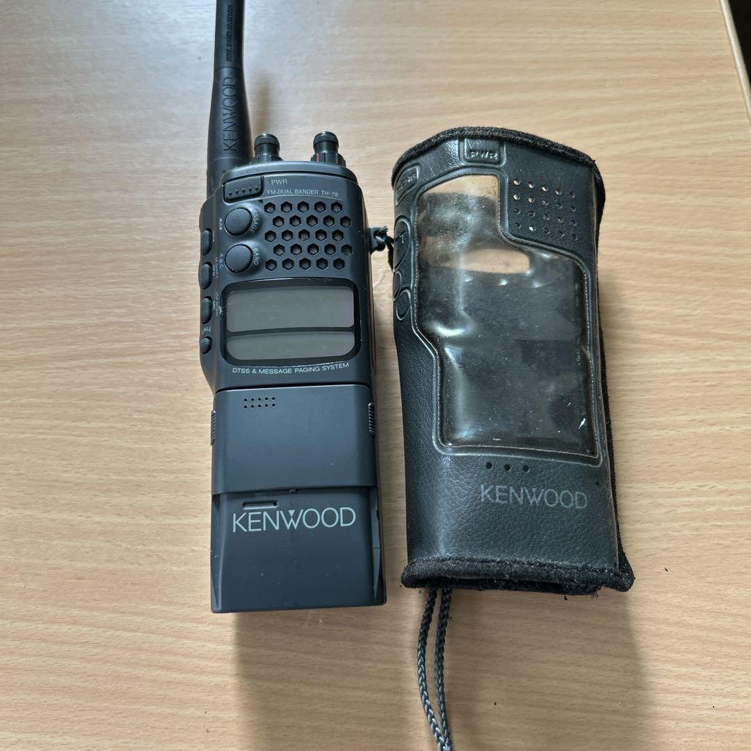 KENWOOD TH-78 トランシーバー① KENWOOD TH-78 アマチュア無線機 - メルカリ