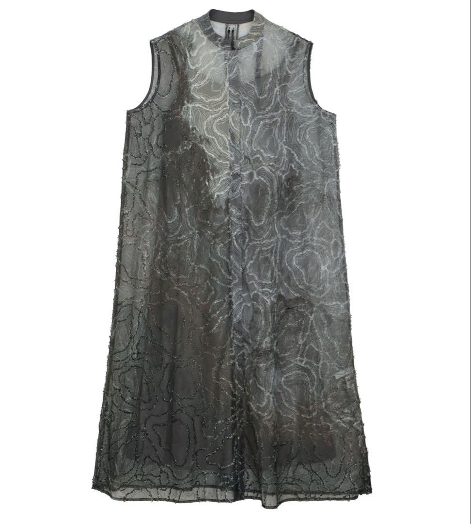 RIPPLE SHAGGY ART TRANSFORM DRESS