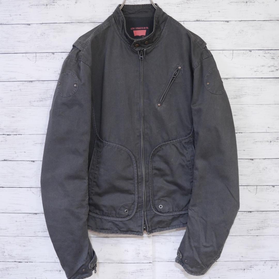 豊富な通販 XL シングル ライダースジャケット 大きめ LU5sT-m55631759242 リーバイス Levi's コットン 超激得安い