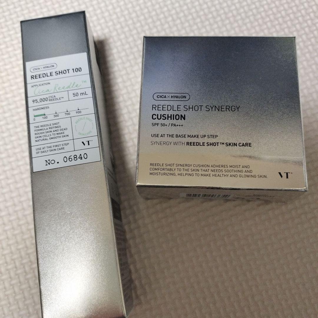 CICA×HYALON VT リードルショット & シナジークッションファンデ
