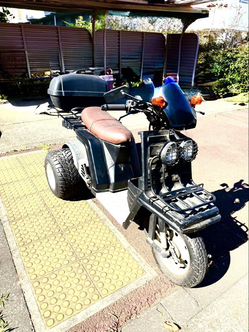 ジャイロX 不動車　ジャンク品バイク車体