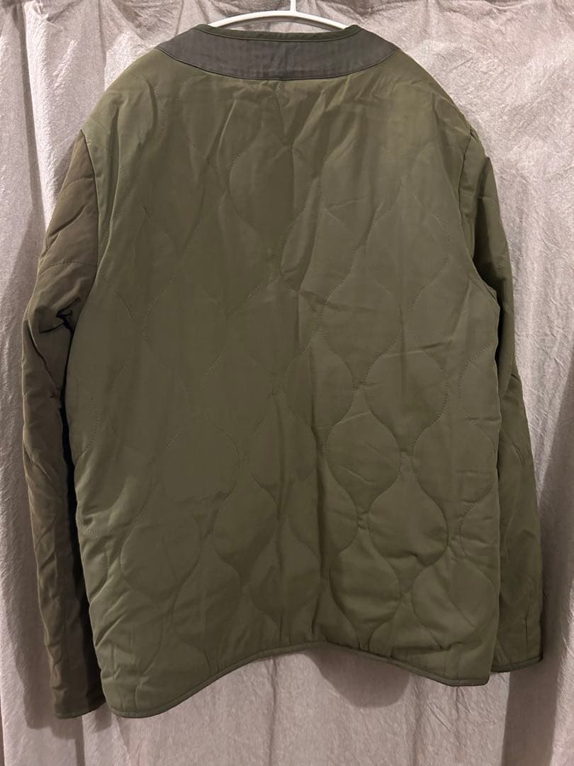 チェック柄キルティングジャケット Interbreed チェック柄キルティング