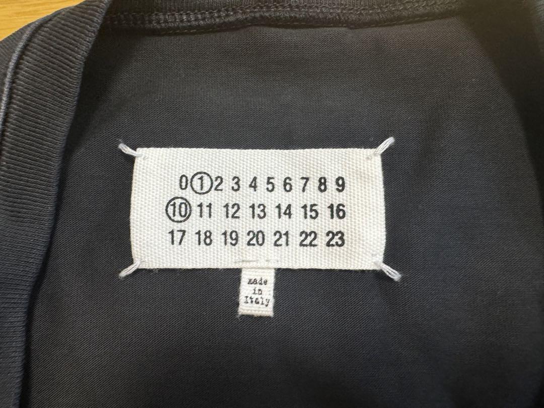 Maison Margiela メゾンマルジェラ  オーバーダイ ロゴTシャツ