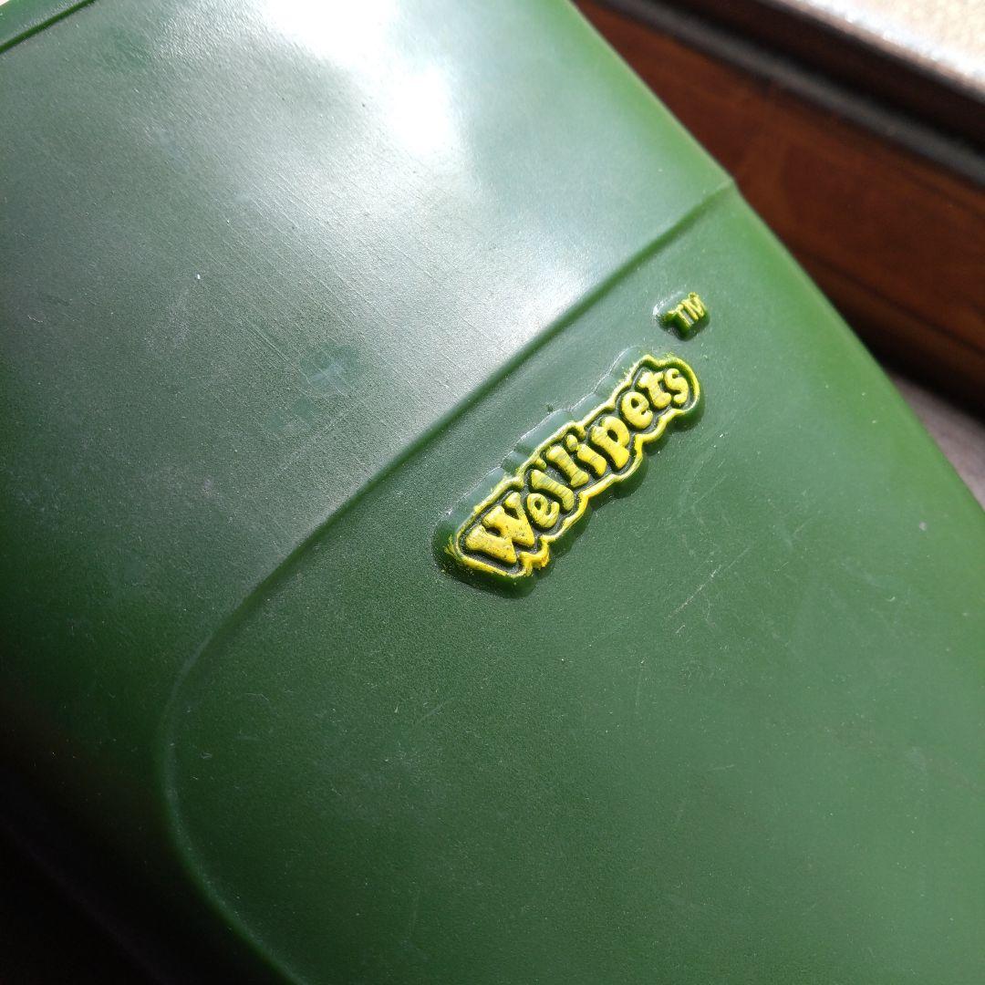 廃盤品　wellipets　カエル　レインブーツ　22センチくらい