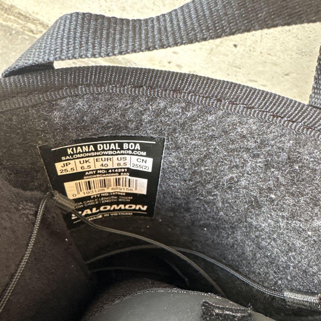 SALOMON レディース　スノーボードブーツ　KIANA（キアナ）25.5㎝