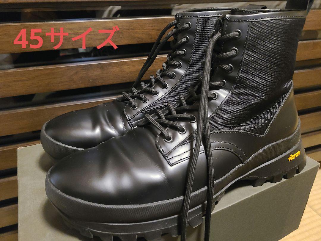45サイズ　28.9cm　ZARA　Vibram　本革 　コンバットブーツ