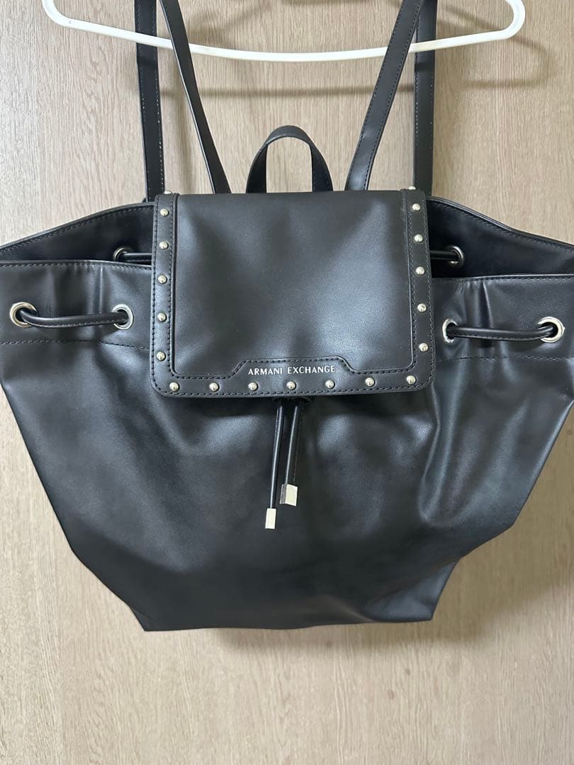 アルマーニ/Armani Exchange 黒　リュック