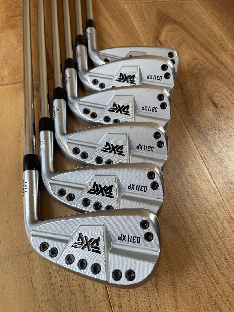 名品！PXG0311XP！アイアンセット！！#5〜#w!専用箱付き！！