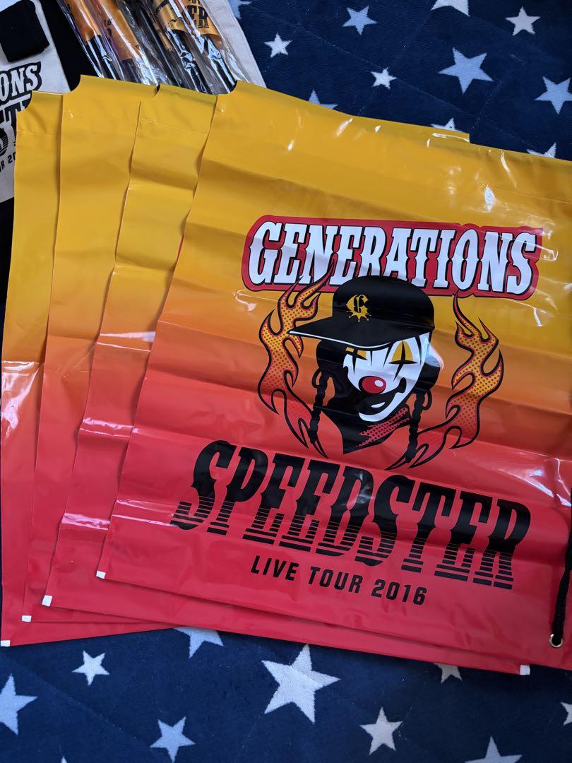 GENERATIONS SPEEDSTER グッズセット GENERATIONS SPEEDSTER グッズセット