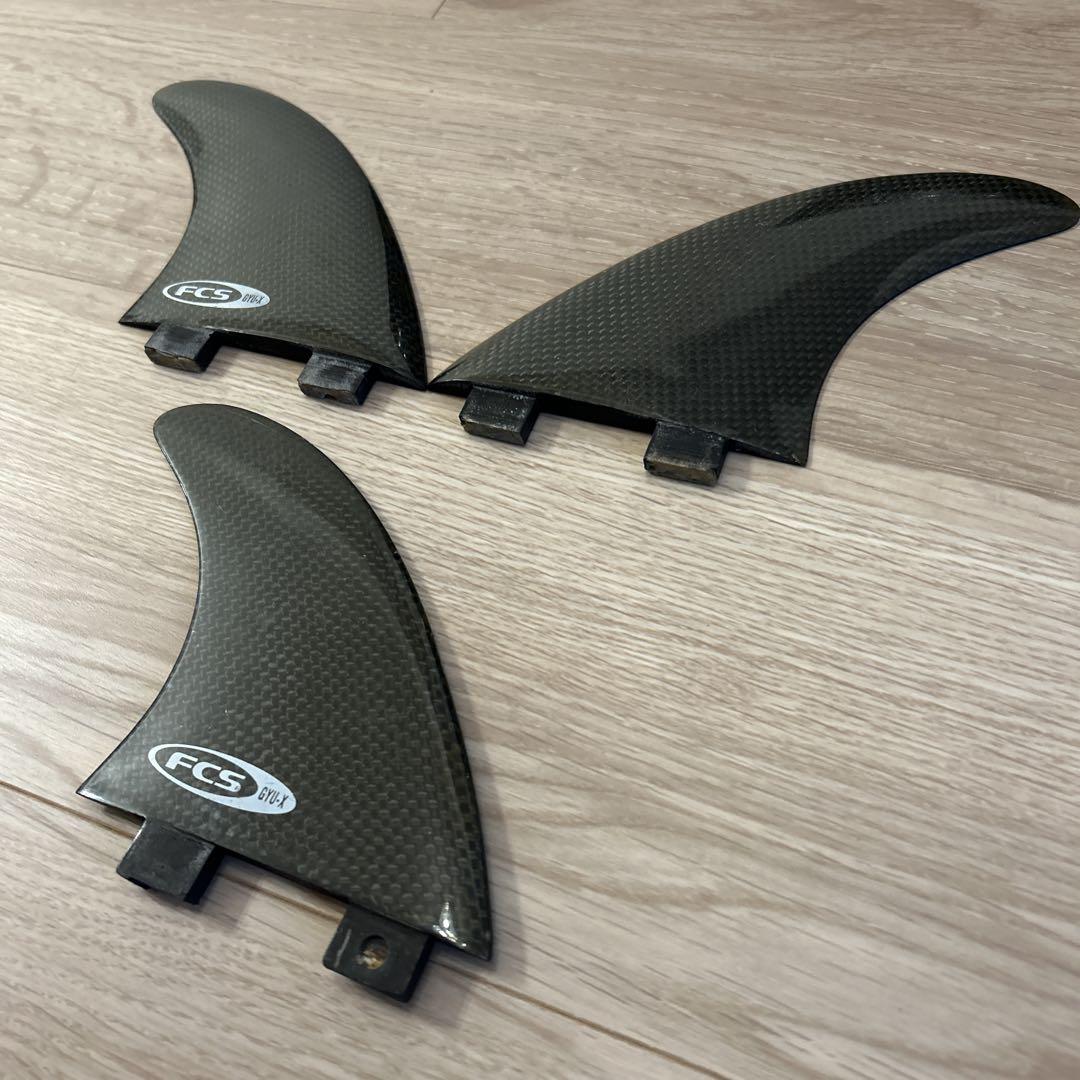 GYU-X FCS カーボンファイバー 3枚セット - メルカリ