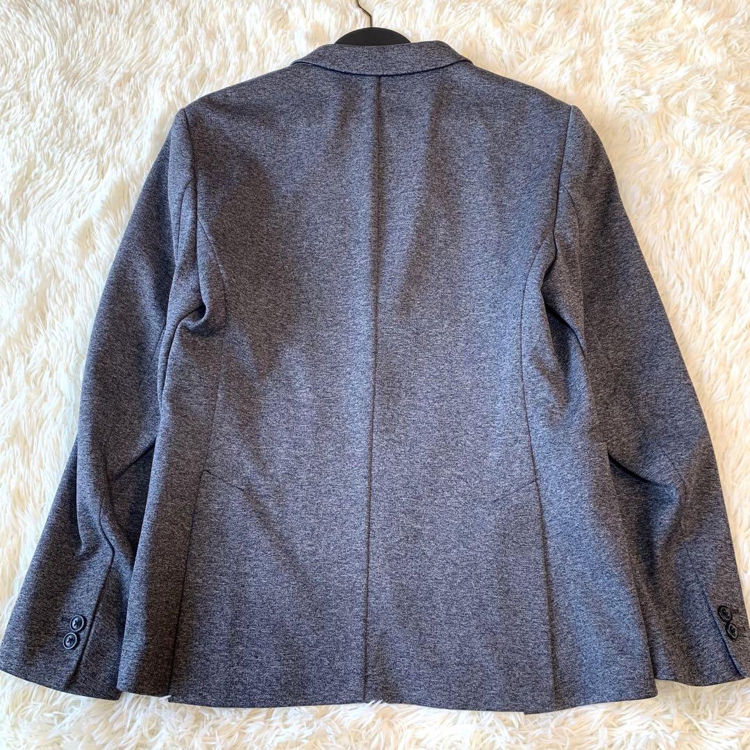 美品　ザラ 4way ストレッチコンフォートニット素材 2Bセットアップスーツ