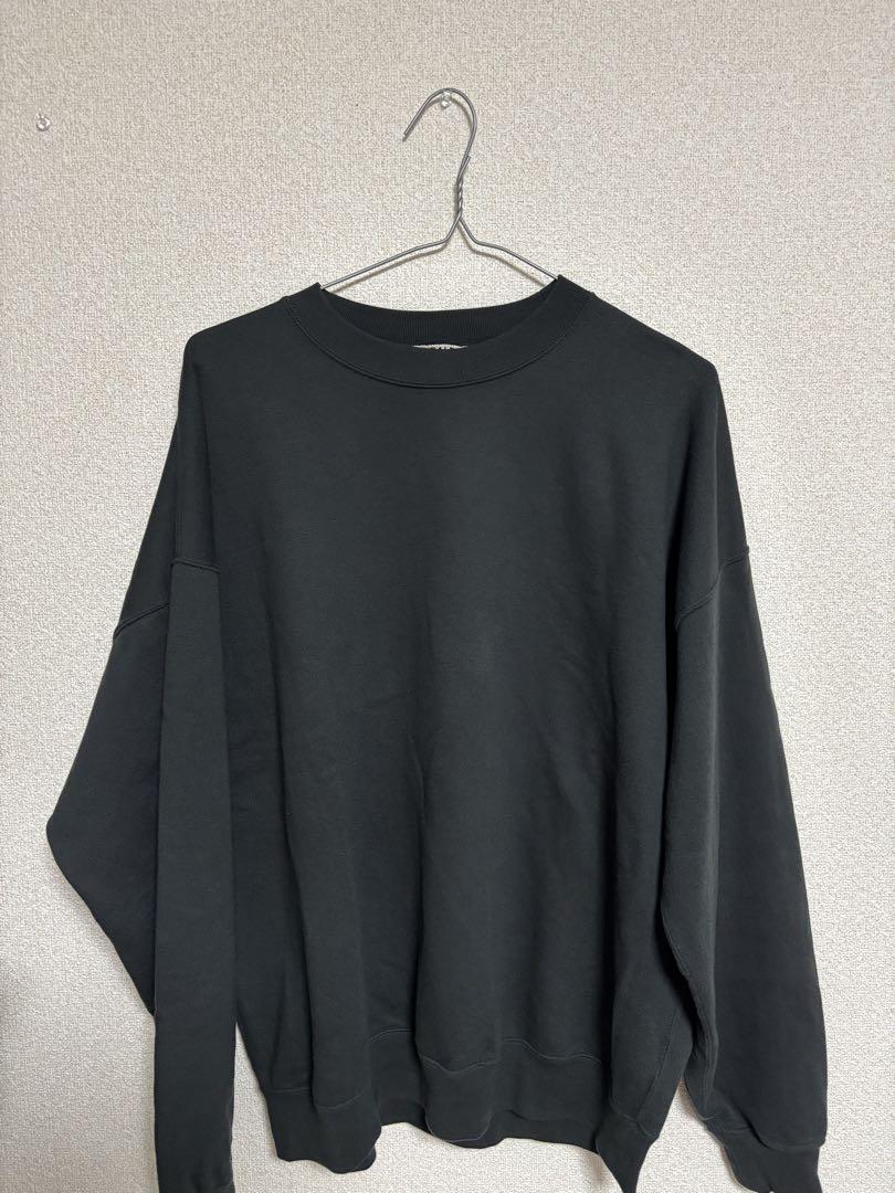 AURALEE 24AW PIMA LIGHT SWEAT P/O