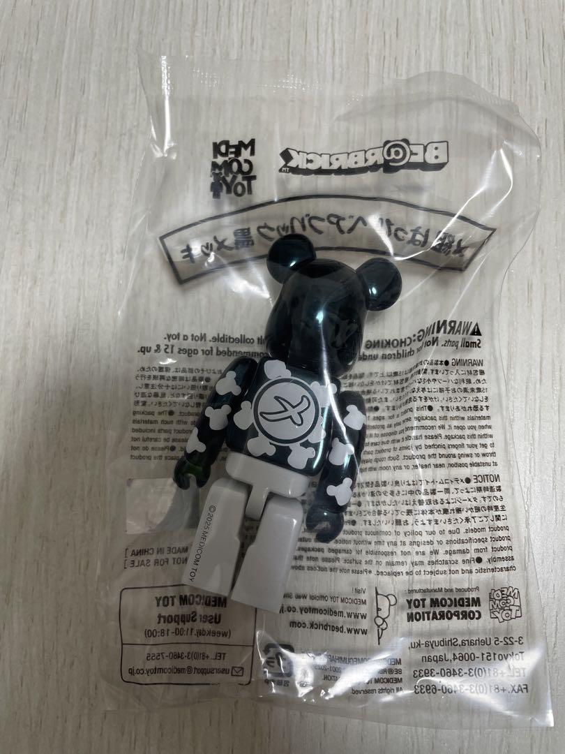 KI様専用 BE@RBRICK メ組 はっぴ 黒メッキ 100％ - メルカリ