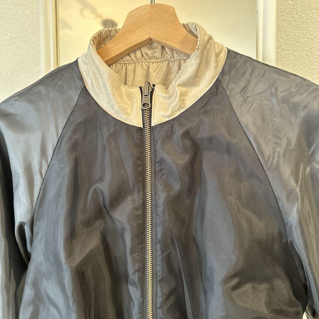 LANVIN en Bleu リバーシブルブルゾン