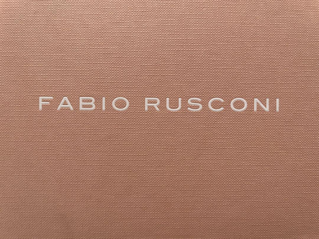 FABIO RUSCONI 編み込みホワイトシューズ 38