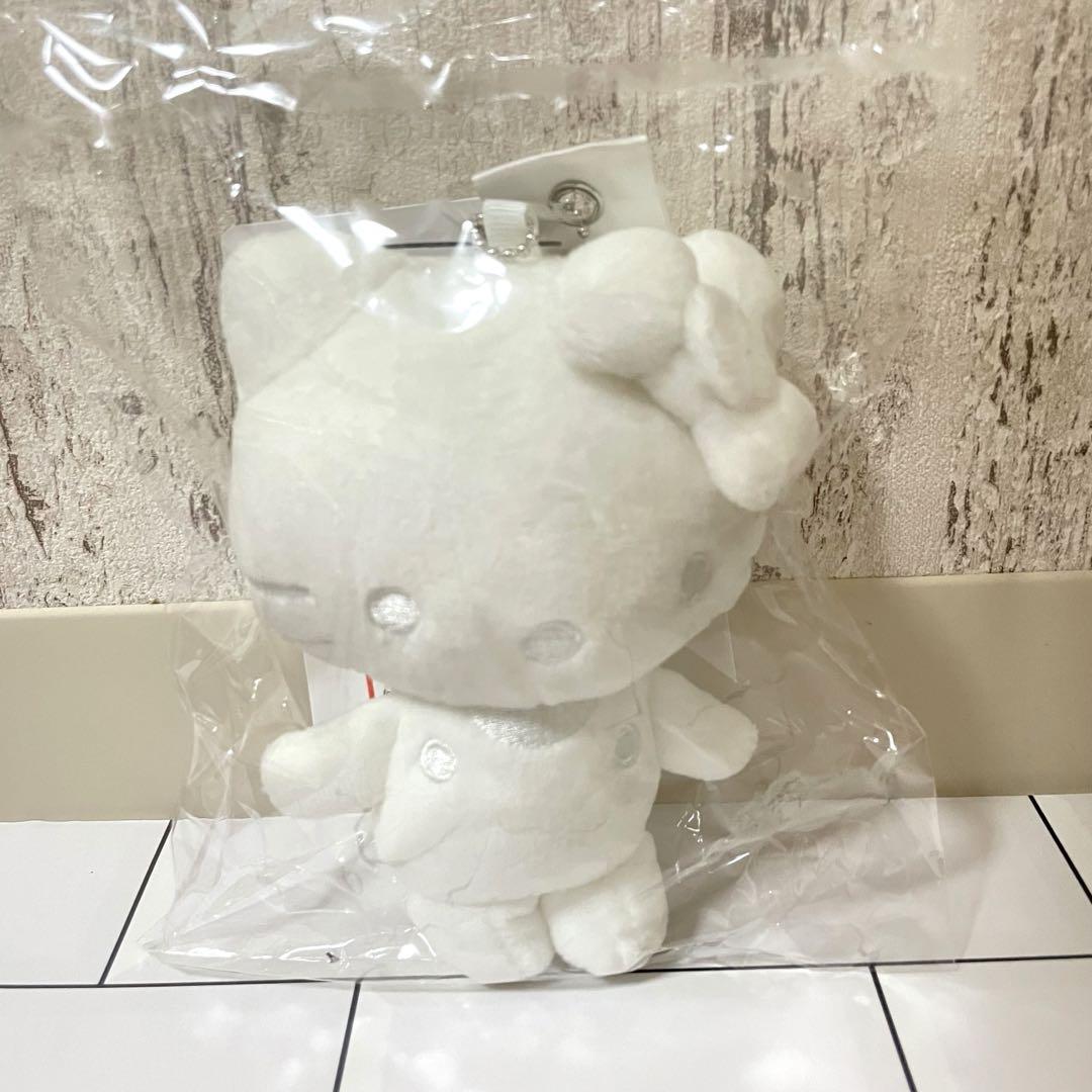 ハロー キティ50周年アベイルhello kittyマスコットチャーム白ホワイト ハロー キティ50周年アベイルhello kittyマスコットチャーム白