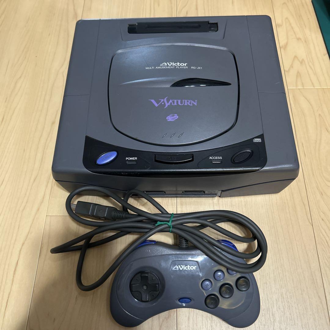セガサターン（Vサターン）本体　RG-JX1 Victor V Saturn Console System Boxed RG-JX1 Tested JAPAN
