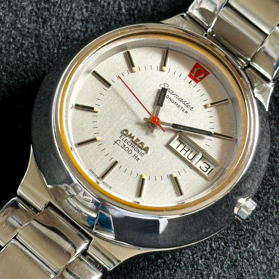 まー　整備済み 1972年 オメガ シーマスター デイデイト 音叉式