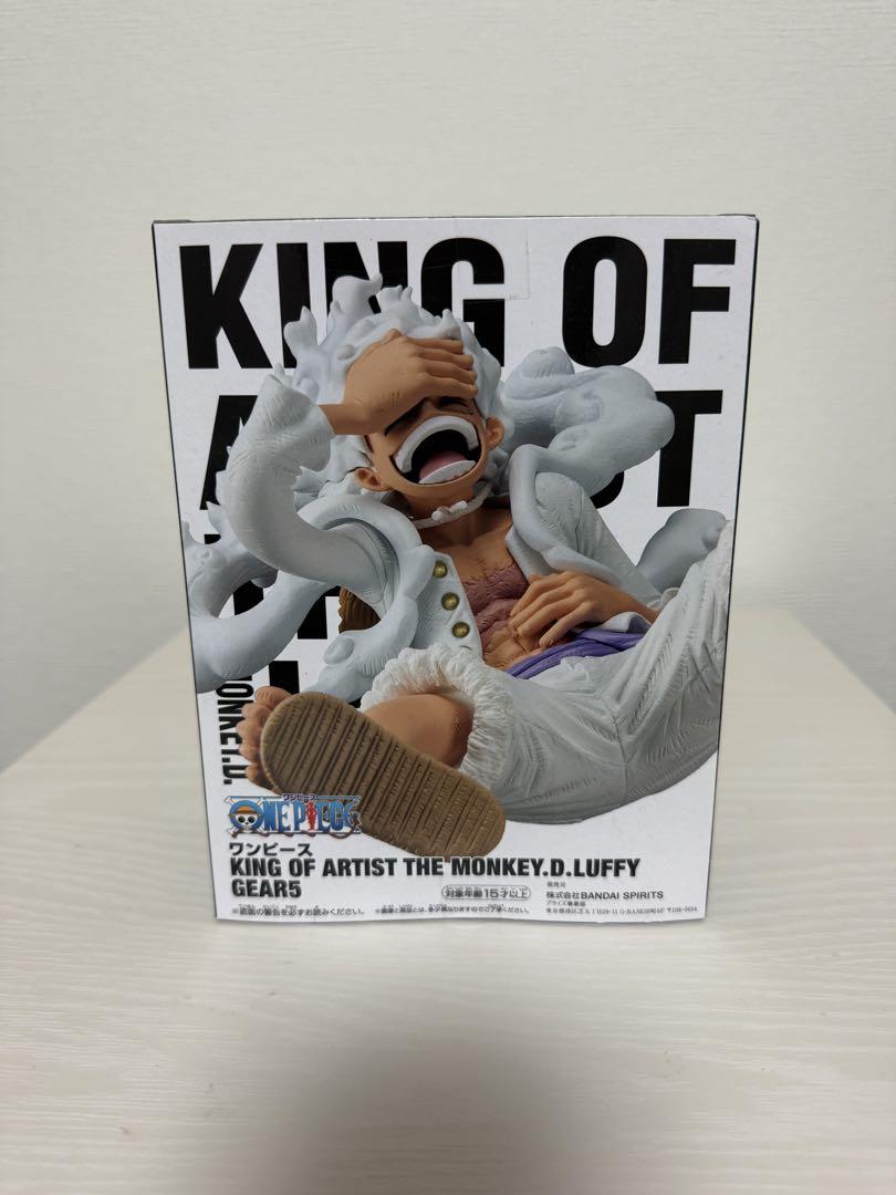2つ　KING OF ARTIST ルフィ ギア5 ニカ フィギュア