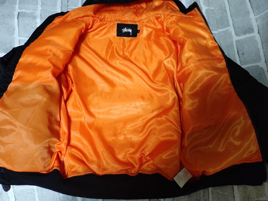 【美品】【ステューシー】【Sサイズ】【N-2B】【人気ブラック】【STUSSY】