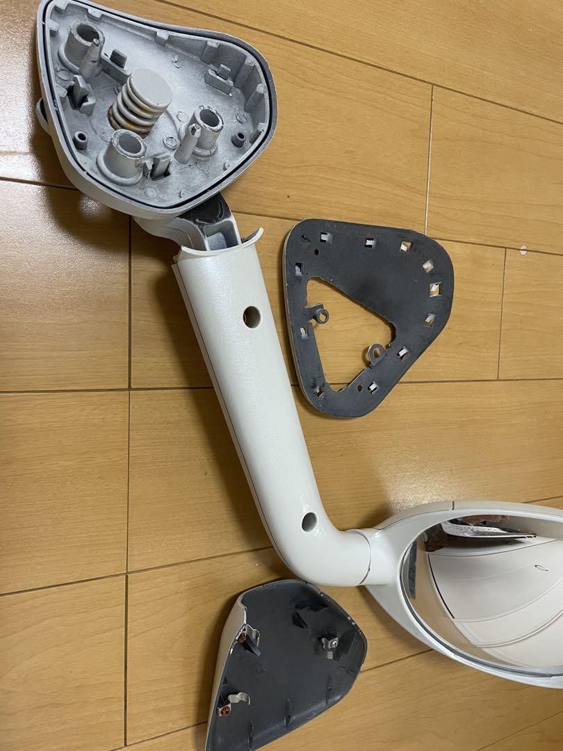 ハイエース　ガッツミラー　パールホワイト