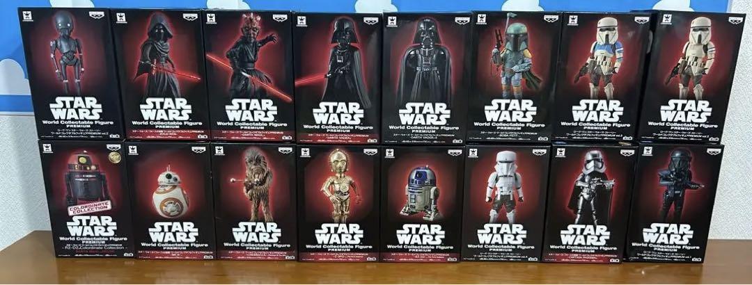 【美品】スター・ウォーズ ワールドコレクタブルフィギュア 16体セット