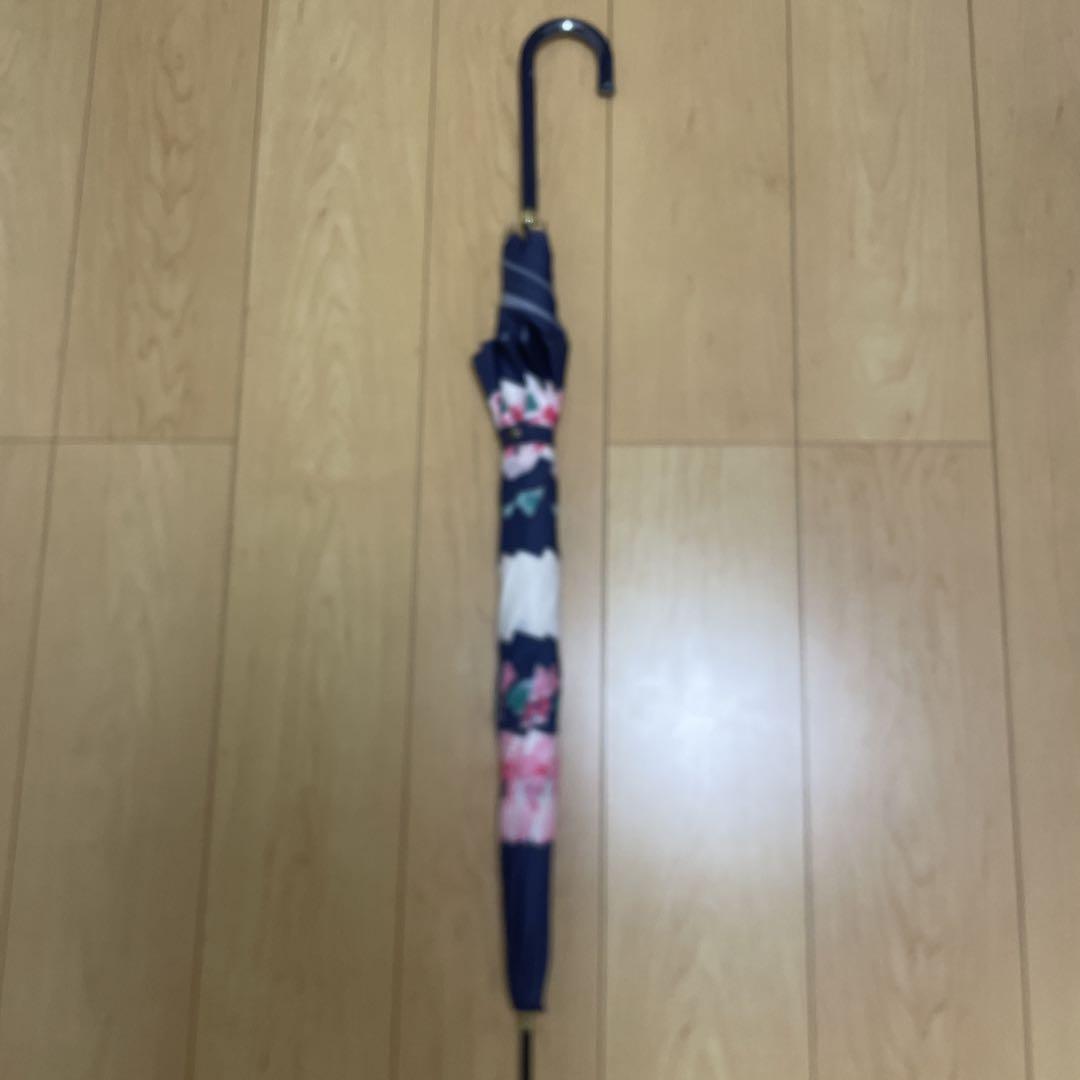最終お値下げ⭐︎チェスティ　ネイビー花柄長傘　未使用品