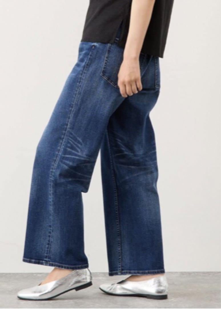 【未使用Healthy denim×ロジュモンドクレール ワイドデニムパンツ 2
