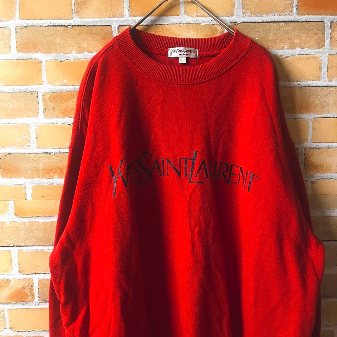 【激レア】YVES SAINT LAURENT 90S 入手困難 スウェット