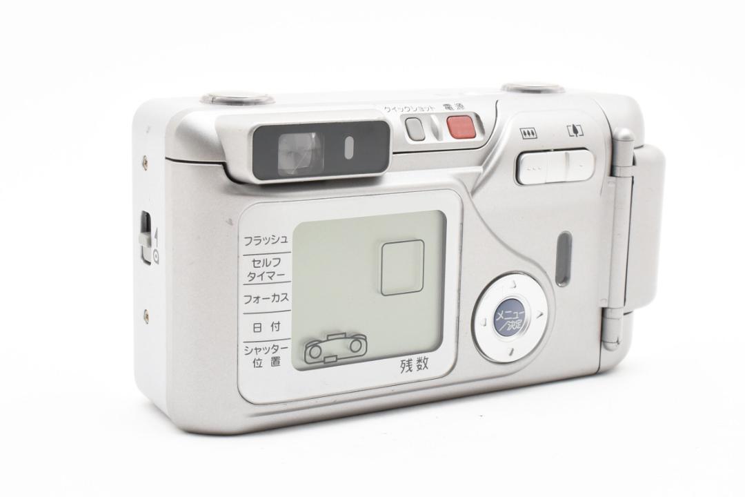 美品 FUJIFILM Silvi F2.8 シルバー コンパクトフィルムカメラ