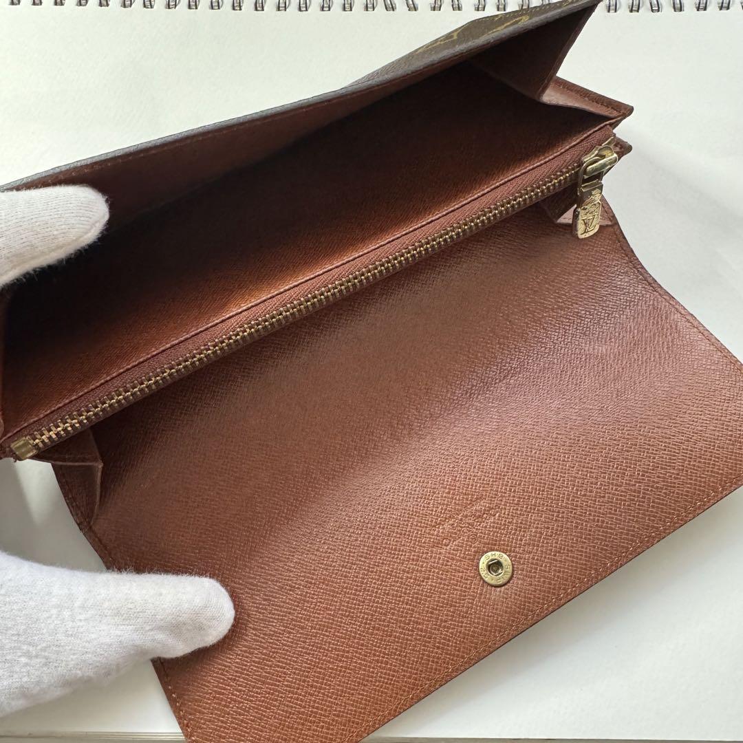 極美品 ルイヴィトン ポシェット ポルトモネ クレディ 長財布