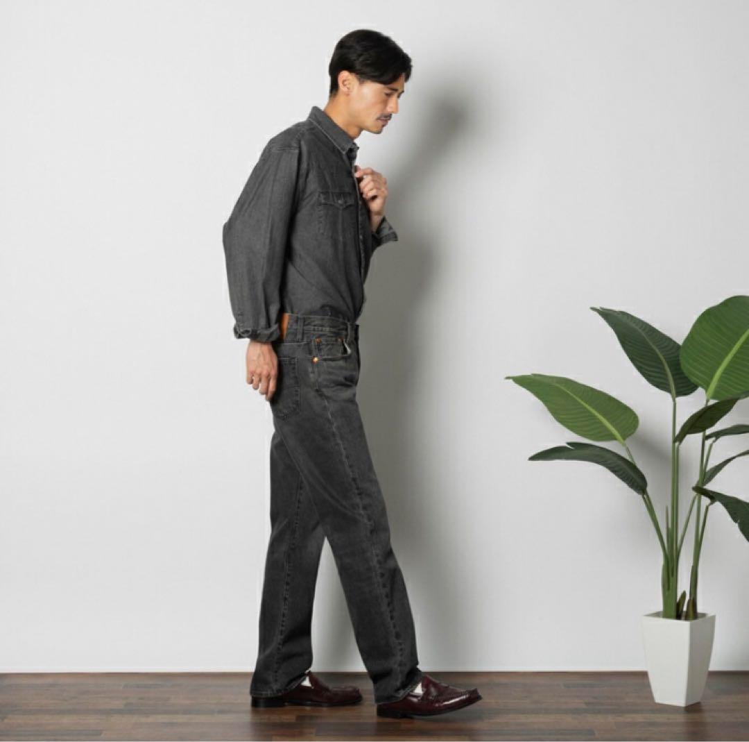 LEVI'S 501 セルビッチ ブラックデニム 赤耳 ビッグE 31×32