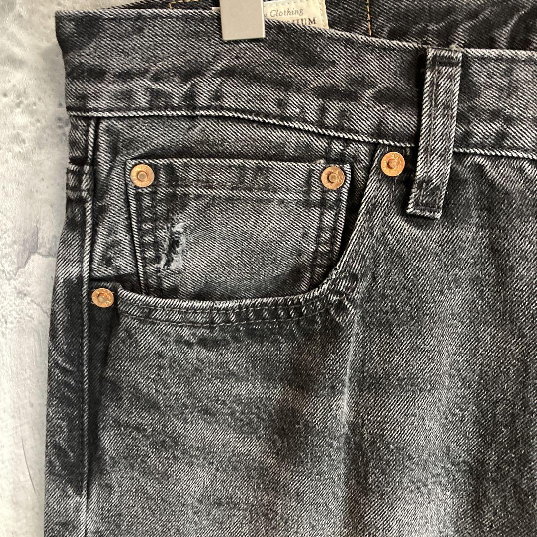 LEVI'S 501 セルビッチ ブラックデニム 赤耳 ビッグE 31×32