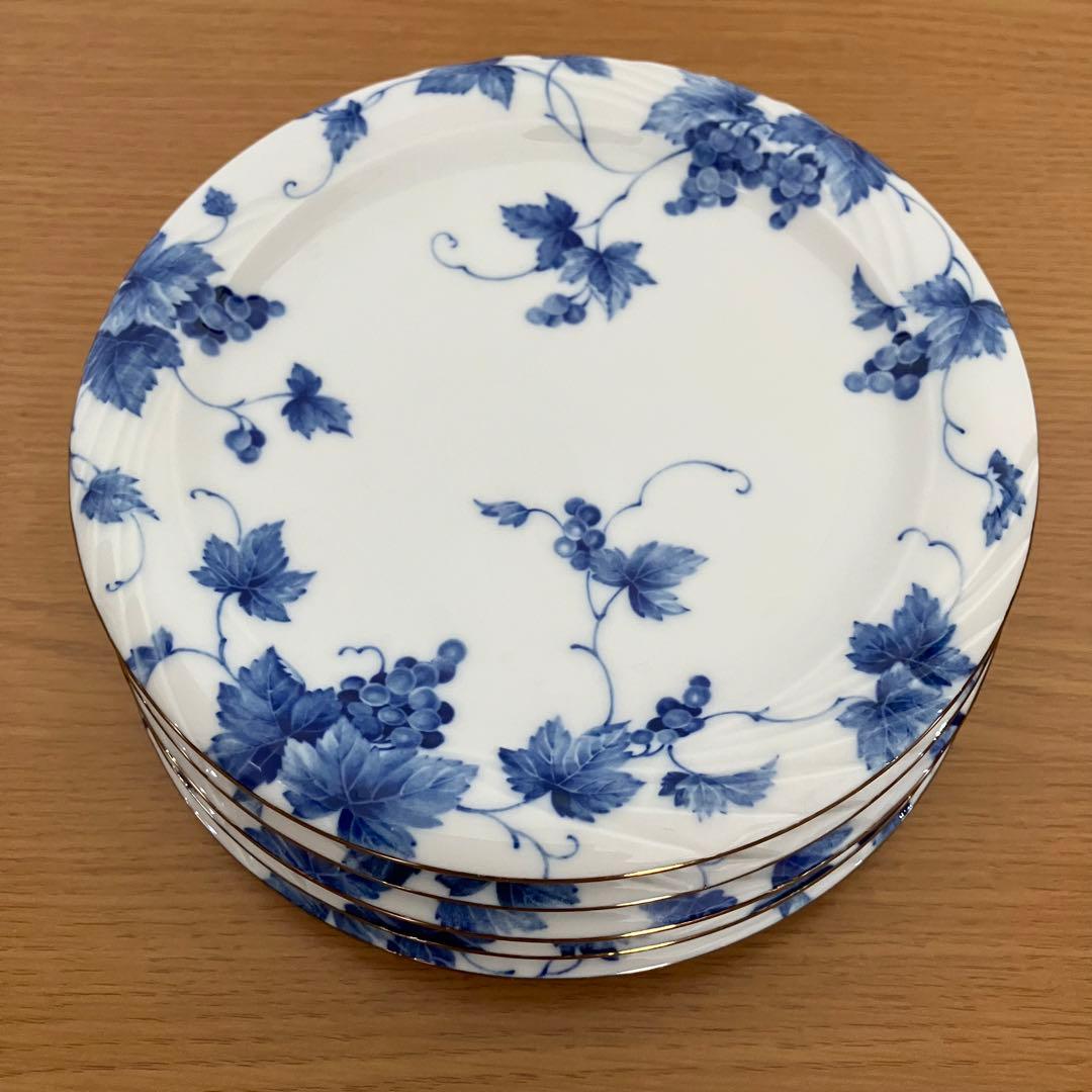 5客セット】たち吉 Adam & Eve 中皿 葡萄柄 - メルカリ