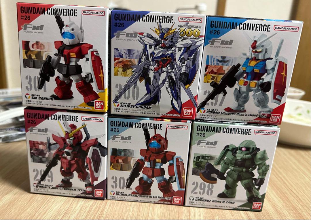 FW GUNDAM CONVERGE ♯26 6体セットオンライン ショッピング