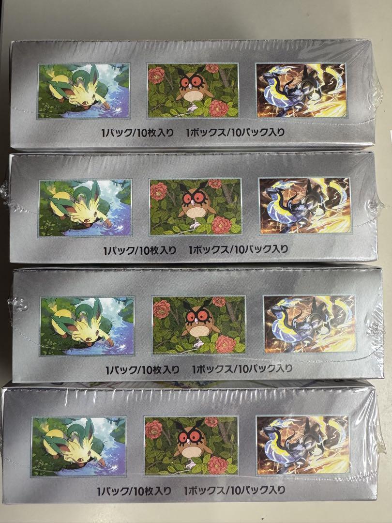 ポケモンカードゲーム 未開封シュリンク付き　 テラスタルフェス✖️4