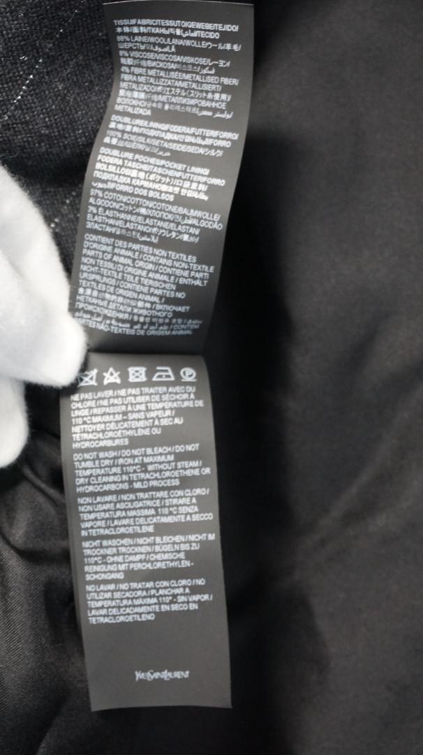 SAINT LAURENT PARIS テーラードジャケット 46 2022AW