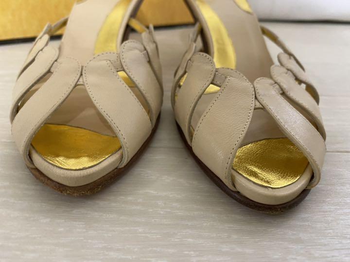 豪華 美品 FENDI ミュール レザー レディースサンダル フェンディ 豪華 美品 FENDI ミュール レザー レディースサンダル フェンディ