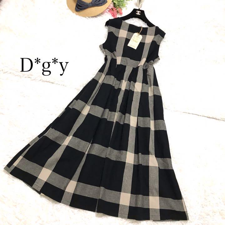D*g*y ディージーワイ チェック ロングワンピース コットン100 大きめ - メルカリ D*g*y ディージーワイ チェック ロングワンピース コットン100 大きめ - メルカリ