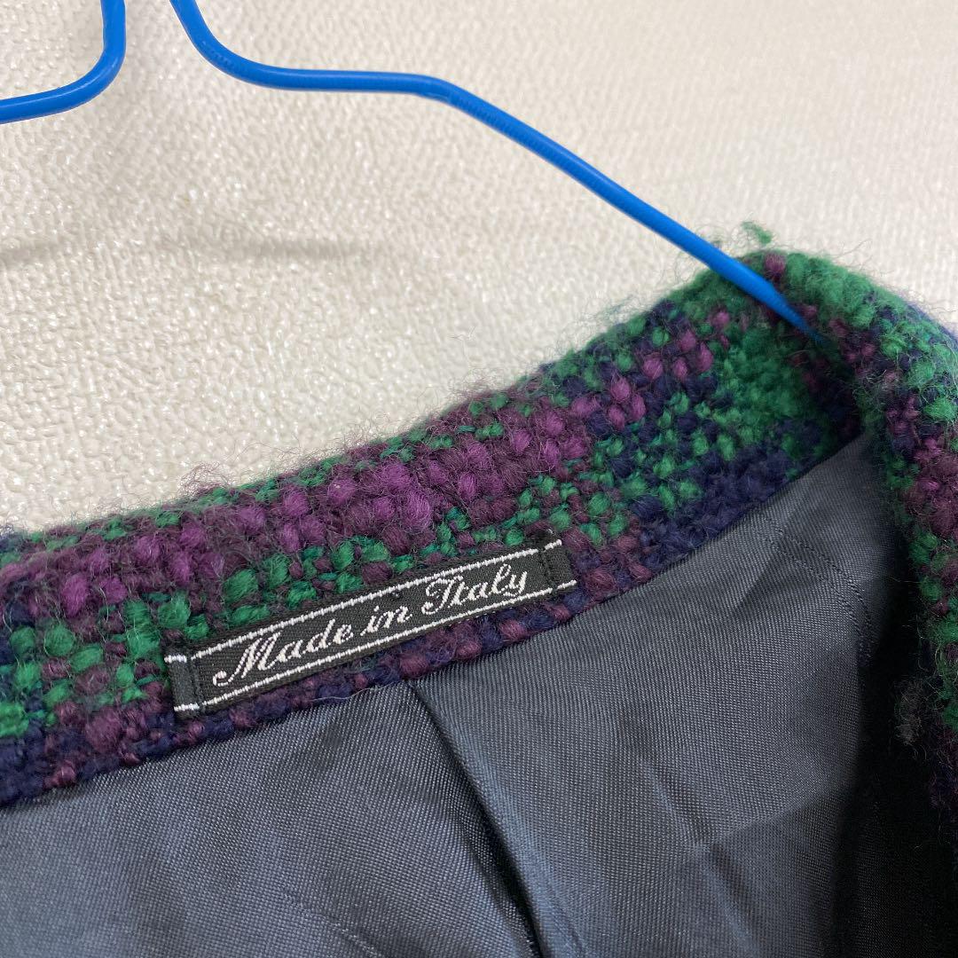 のサイズ GIANNI ヴィンテージ チェックコート R7 WZ0cA-m55673725881 VERSACE レトロ ジャケット