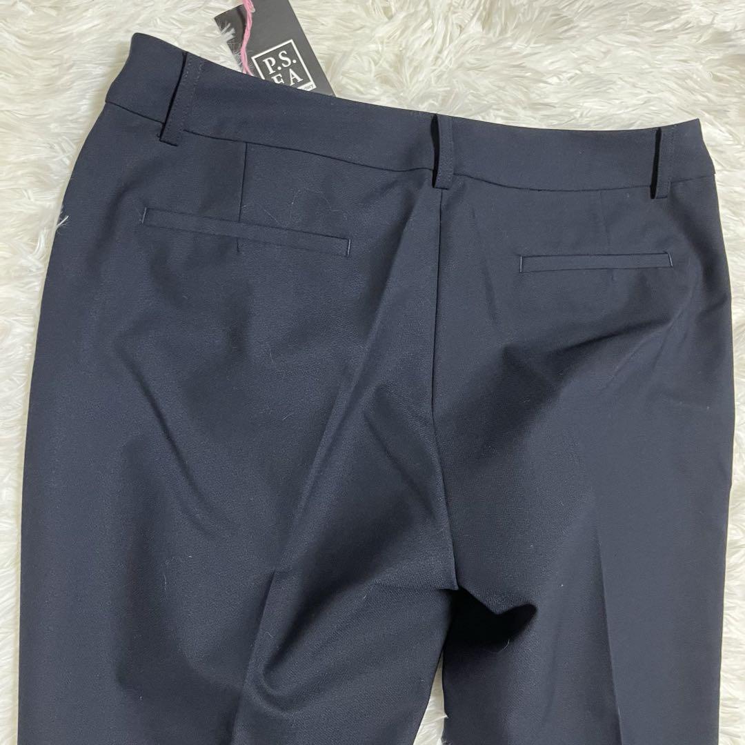 新品タグ付き！　パーフェクトスーツファクトリー　パンツセットアップ　ネイビー　L
