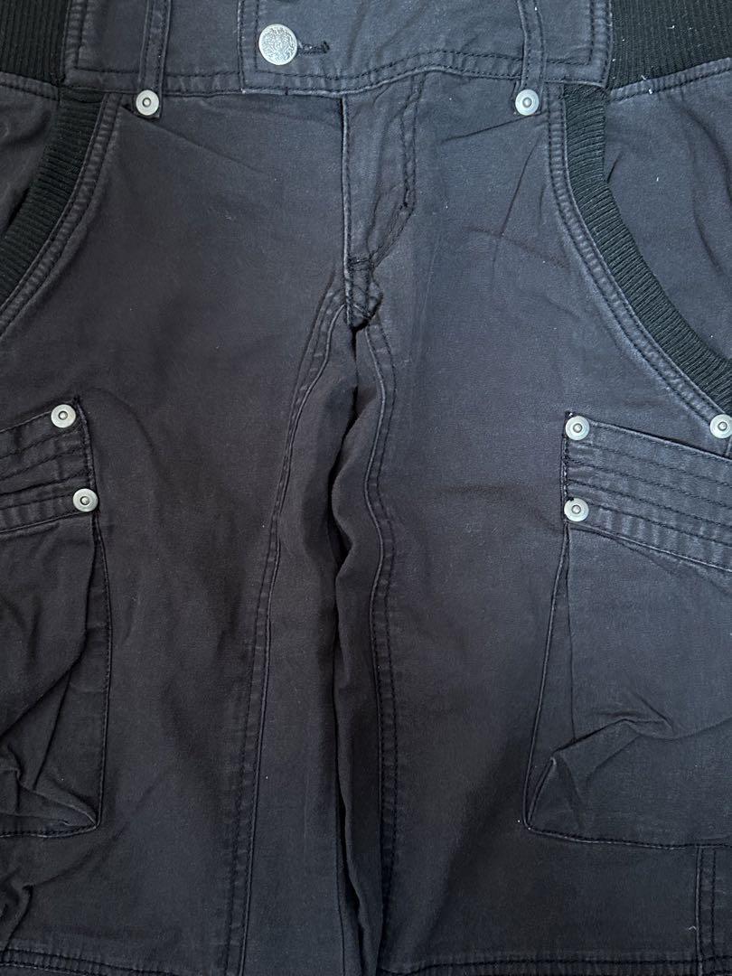 Flared gimmick pants y2k opium テック グランジ